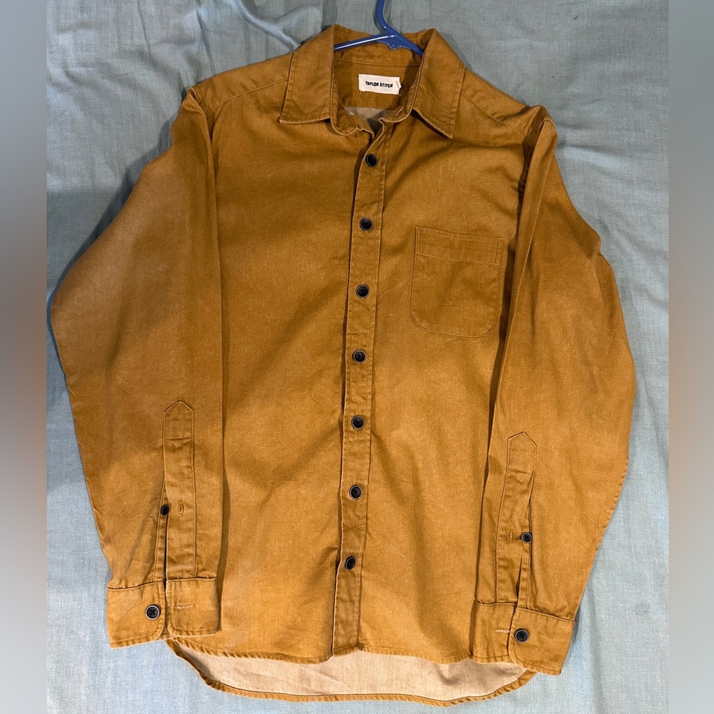 Taylor Stitch - Mechanic Shirt - British Khaki - SZ 40